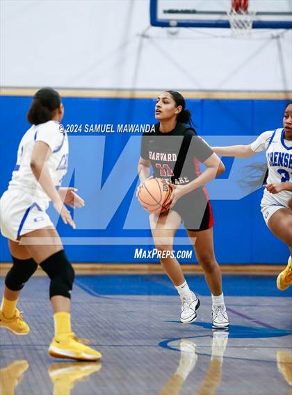 Thumbnail 1 in Harvard-Westlake vs Crenshaw (Riptide GBB Showcase) photogallery.