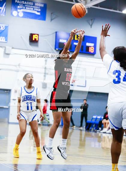 Thumbnail 2 in Harvard-Westlake vs Crenshaw (Riptide GBB Showcase) photogallery.