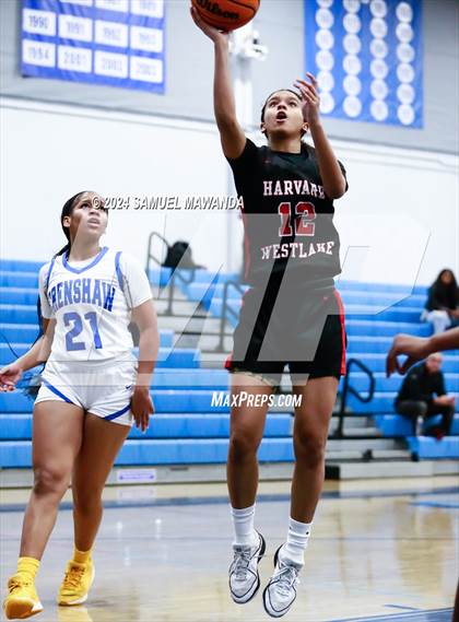Thumbnail 2 in Harvard-Westlake vs Crenshaw (Riptide GBB Showcase) photogallery.