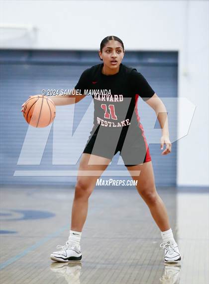 Thumbnail 3 in Harvard-Westlake vs Crenshaw (Riptide GBB Showcase) photogallery.