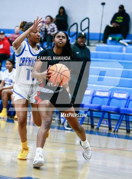 Thumbnail 3 in Harvard-Westlake vs Crenshaw (Riptide GBB Showcase) photogallery.