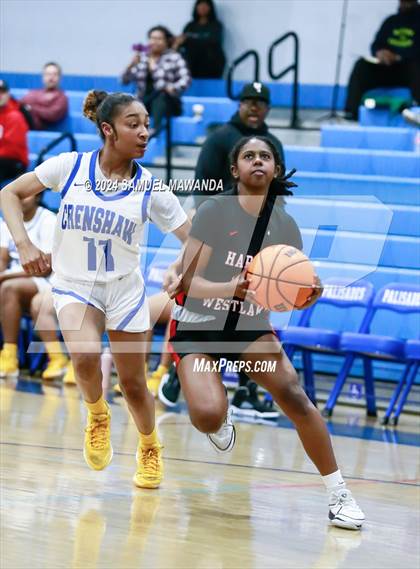 Thumbnail 2 in Harvard-Westlake vs Crenshaw (Riptide GBB Showcase) photogallery.