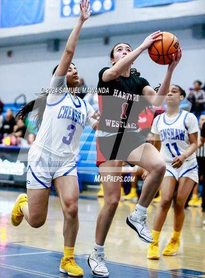 Thumbnail 3 in Harvard-Westlake vs Crenshaw (Riptide GBB Showcase) photogallery.