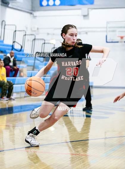 Thumbnail 3 in Harvard-Westlake vs Crenshaw (Riptide GBB Showcase) photogallery.