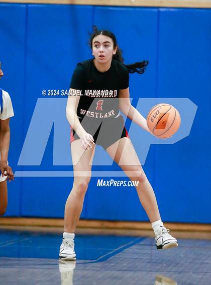 Thumbnail 2 in Harvard-Westlake vs Crenshaw (Riptide GBB Showcase) photogallery.