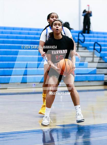 Thumbnail 3 in Harvard-Westlake vs Crenshaw (Riptide GBB Showcase) photogallery.