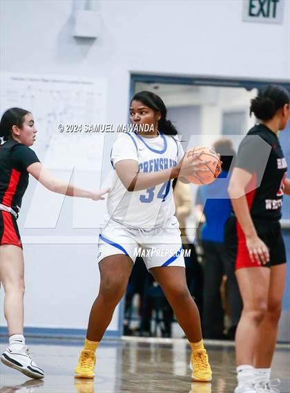 Thumbnail 3 in Harvard-Westlake vs Crenshaw (Riptide GBB Showcase) photogallery.