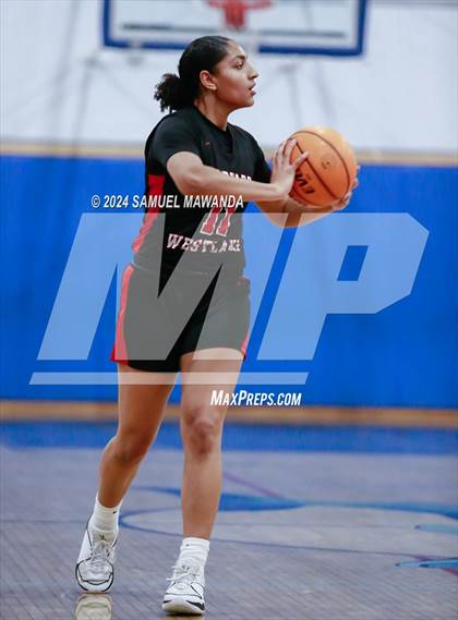 Thumbnail 2 in Harvard-Westlake vs Crenshaw (Riptide GBB Showcase) photogallery.