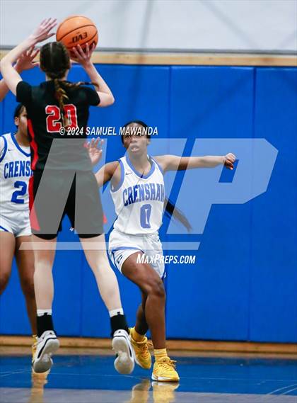 Thumbnail 2 in Harvard-Westlake vs Crenshaw (Riptide GBB Showcase) photogallery.