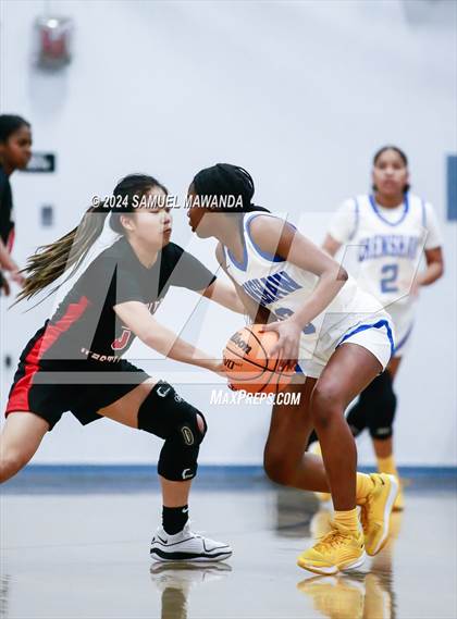 Thumbnail 1 in Harvard-Westlake vs Crenshaw (Riptide GBB Showcase) photogallery.
