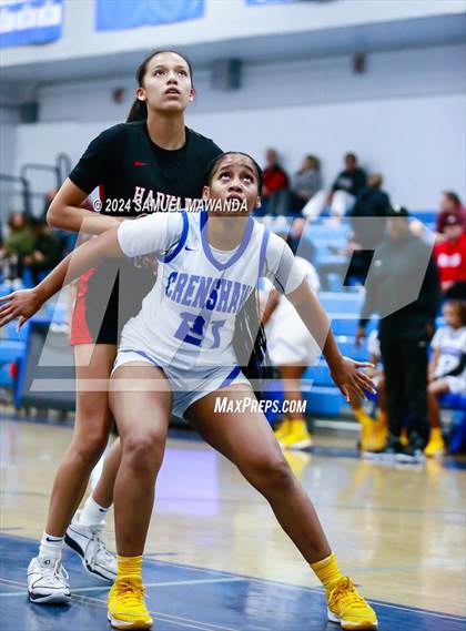Thumbnail 2 in Harvard-Westlake vs Crenshaw (Riptide GBB Showcase) photogallery.