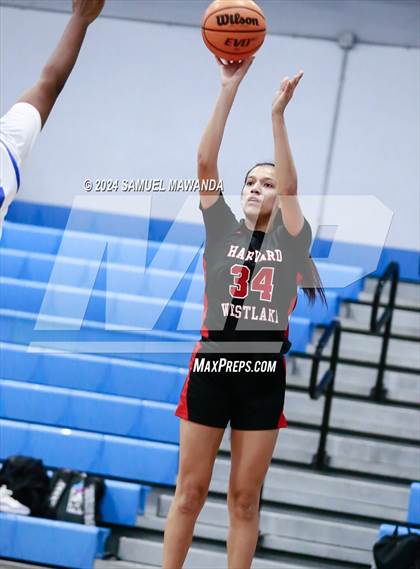 Thumbnail 3 in Harvard-Westlake vs Crenshaw (Riptide GBB Showcase) photogallery.