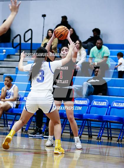 Thumbnail 2 in Harvard-Westlake vs Crenshaw (Riptide GBB Showcase) photogallery.