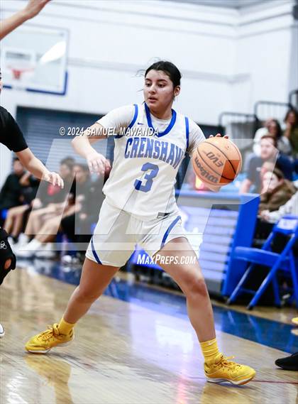 Thumbnail 2 in Harvard-Westlake vs Crenshaw (Riptide GBB Showcase) photogallery.