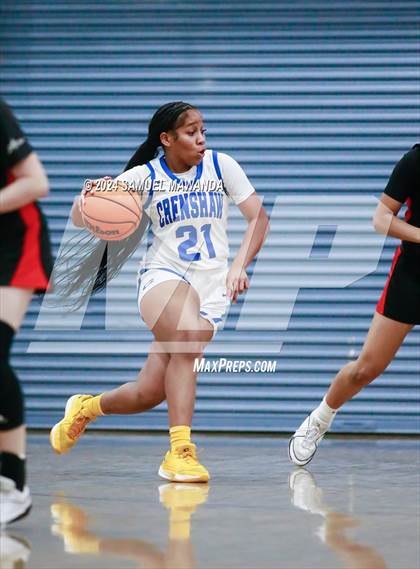 Thumbnail 2 in Harvard-Westlake vs Crenshaw (Riptide GBB Showcase) photogallery.