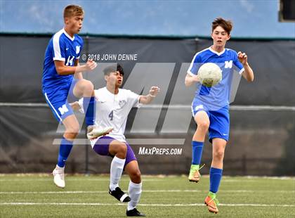 Thumbnail 2 in St. Michael's vs. Miyamura photogallery.