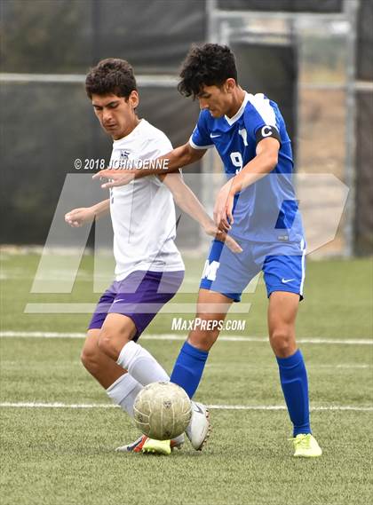 Thumbnail 3 in St. Michael's vs. Miyamura photogallery.