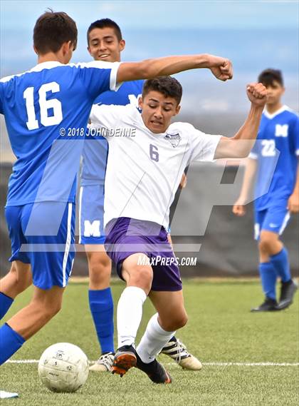Thumbnail 2 in St. Michael's vs. Miyamura photogallery.