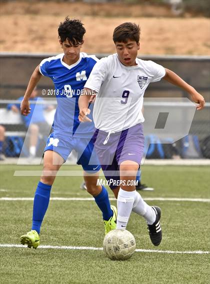 Thumbnail 2 in St. Michael's vs. Miyamura photogallery.