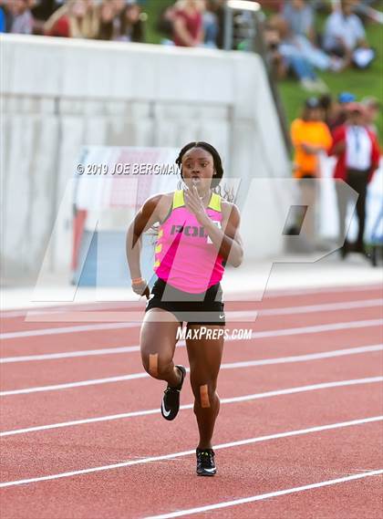 Thumbnail 3 in CIF State Track and Field Championships (Girls Running Events - Day 1) photogallery.