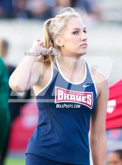 Thumbnail 3 in CIF State Track and Field Championships (Girls Running Events - Day 1) photogallery.
