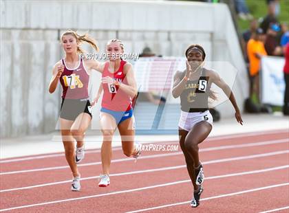 Thumbnail 2 in CIF State Track and Field Championships (Girls Running Events - Day 1) photogallery.