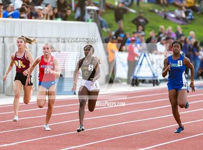 Thumbnail 1 in CIF State Track and Field Championships (Girls Running Events - Day 1) photogallery.