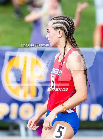 Thumbnail 1 in CIF State Track and Field Championships (Girls Running Events - Day 1) photogallery.