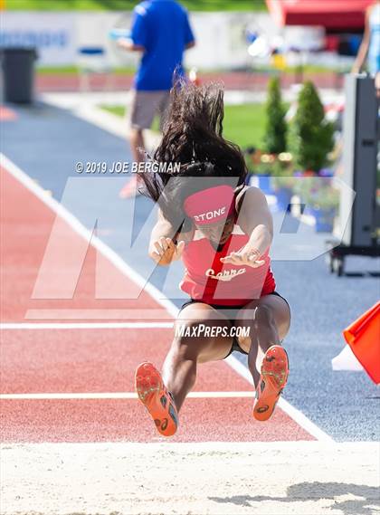 Thumbnail 2 in CIF State Track and Field Championships (Girls Running Events - Day 1) photogallery.