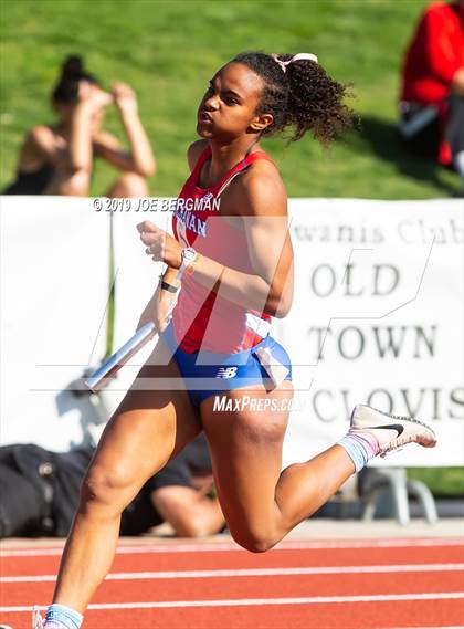 Thumbnail 3 in CIF State Track and Field Championships (Girls Running Events - Day 1) photogallery.