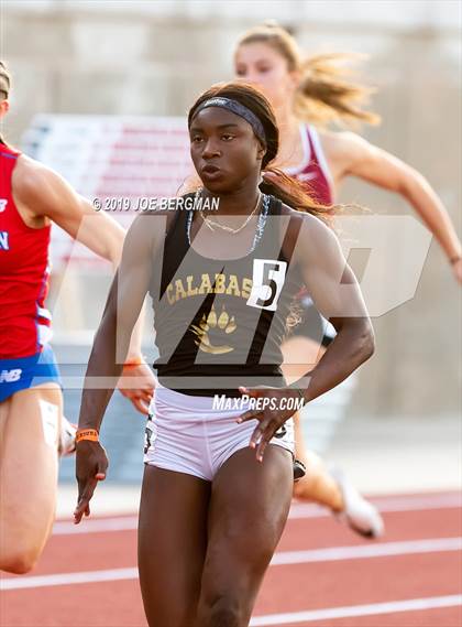 Thumbnail 3 in CIF State Track and Field Championships (Girls Running Events - Day 1) photogallery.