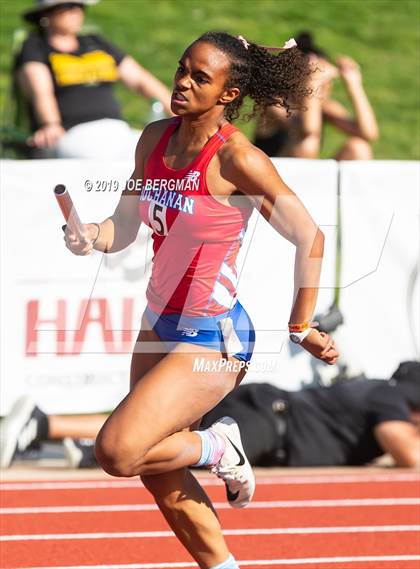 Thumbnail 1 in CIF State Track and Field Championships (Girls Running Events - Day 1) photogallery.