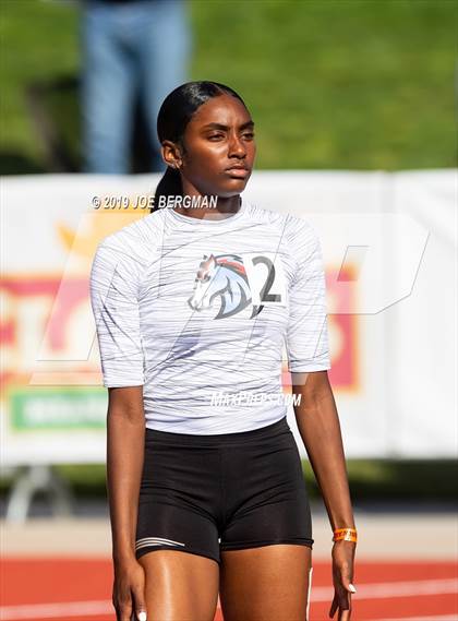 Thumbnail 2 in CIF State Track and Field Championships (Girls Running Events - Day 1) photogallery.