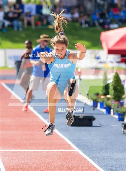 Thumbnail 3 in CIF State Track and Field Championships (Girls Running Events - Day 1) photogallery.