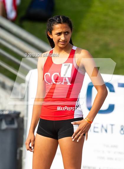 Thumbnail 1 in CIF State Track and Field Championships (Girls Running Events - Day 1) photogallery.