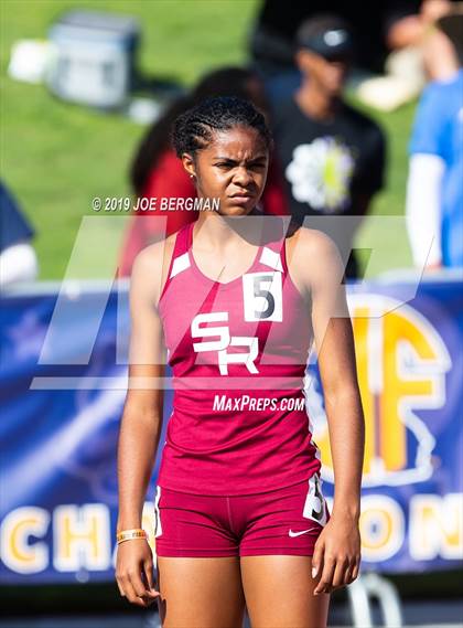 Thumbnail 3 in CIF State Track and Field Championships (Girls Running Events - Day 1) photogallery.