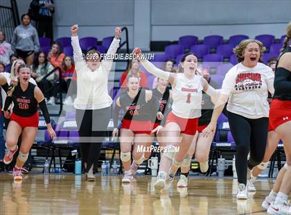 Thumbnail 1 in Chisum vs. Pottsboro (UIL 3A Volleyball Bi-District) photogallery.