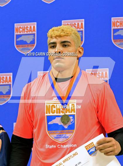 Thumbnail 2 in NCHSAA State 3A Wrestling Championships (Awards) photogallery.