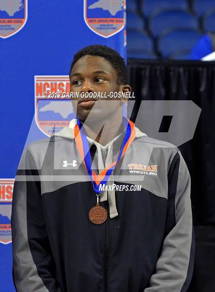 Thumbnail 3 in NCHSAA State 3A Wrestling Championships (Awards) photogallery.