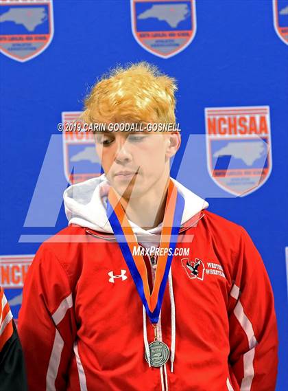 Thumbnail 3 in NCHSAA State 3A Wrestling Championships (Awards) photogallery.