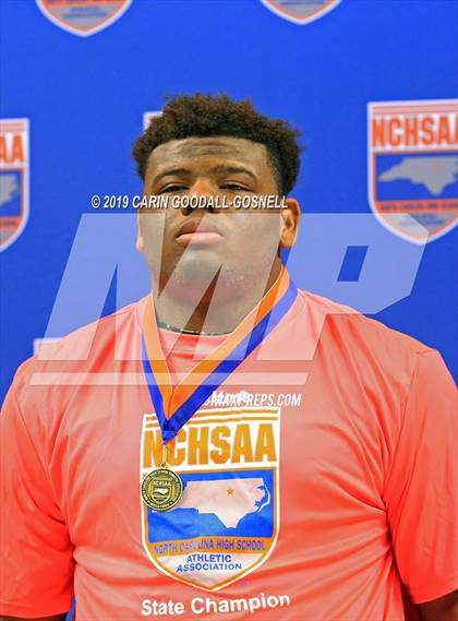 Thumbnail 3 in NCHSAA State 3A Wrestling Championships (Awards) photogallery.