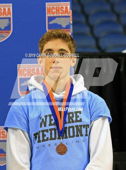 Thumbnail 3 in NCHSAA State 3A Wrestling Championships (Awards) photogallery.