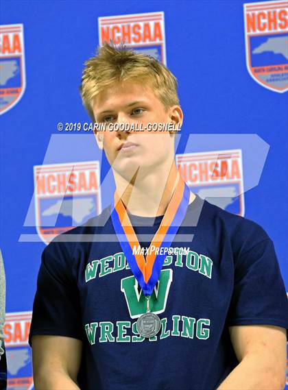 Thumbnail 3 in NCHSAA State 3A Wrestling Championships (Awards) photogallery.