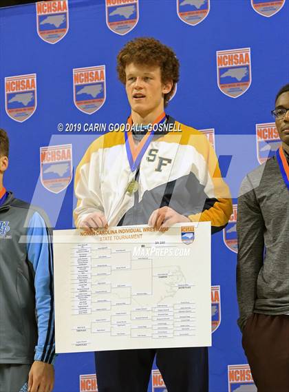 Thumbnail 1 in NCHSAA State 3A Wrestling Championships (Awards) photogallery.