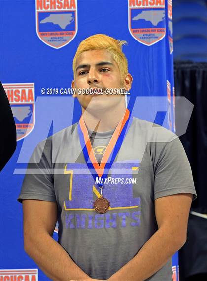 Thumbnail 3 in NCHSAA State 3A Wrestling Championships (Awards) photogallery.