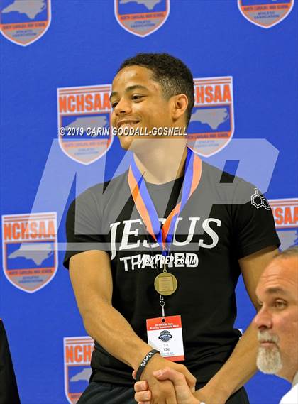 Thumbnail 1 in NCHSAA State 3A Wrestling Championships (Awards) photogallery.