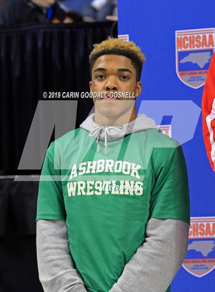 Thumbnail 3 in NCHSAA State 3A Wrestling Championships (Awards) photogallery.