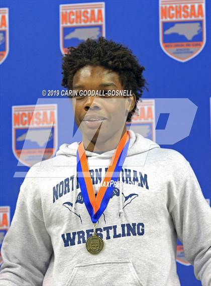 Thumbnail 3 in NCHSAA State 3A Wrestling Championships (Awards) photogallery.