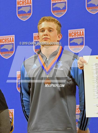 Thumbnail 3 in NCHSAA State 3A Wrestling Championships (Awards) photogallery.