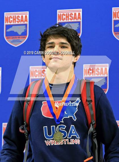 Thumbnail 3 in NCHSAA State 3A Wrestling Championships (Awards) photogallery.